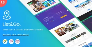 ListGo – Directory WordPress Theme [95% OFF]