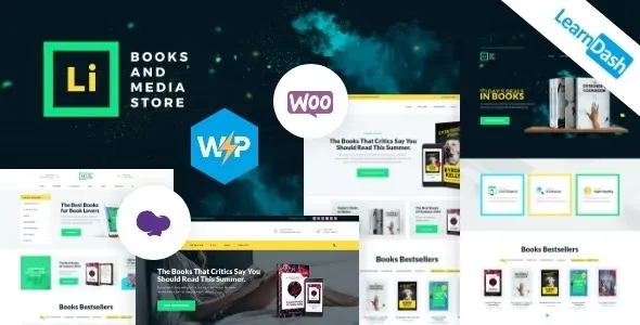 Lorem Ipsum – Books & Media Store WordPress Theme 95% Off