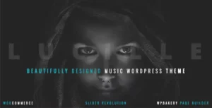 Lucille – Music WordPress Theme [95% OFF]