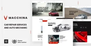 Macchina – Auto Repair WordPress Theme 95% OFF
