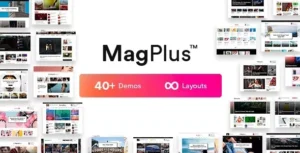 Magplus - Blog & Magazine Wordpress Theme 95% OFF