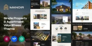 Manoir - Single Property & Apartment WordPress Theme 95% OFF