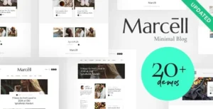 Marcell - Personal Blog & Magazine WordPress Theme 95% OFF