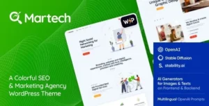 MarTech - Marketing Agency WordPress Theme 95% OFF
