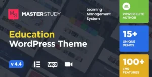 Masterstudy – Education WordPress Theme [95% OFF]
