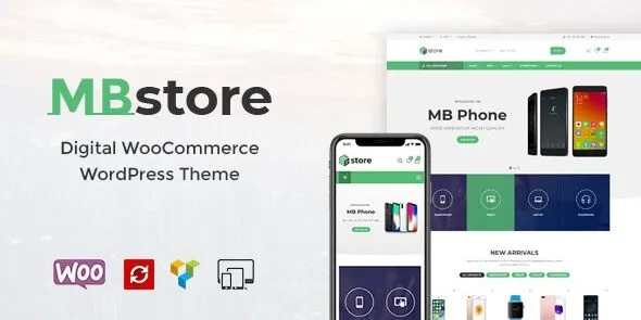 MBStore – Digital WooCommerce WordPress Theme 95% OFF