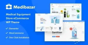 Medibazar - Medical WooCommerce Theme 95% OFF
