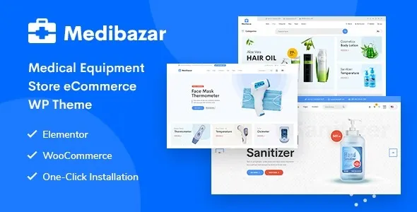 Medibazar – Medical WooCommerce Theme 95% OFF
