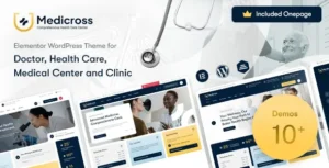 Medicross - Medical WordPress Theme 95% OFF