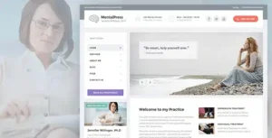 MentalPress – WP Theme for your Medical or Psychology Website. [95% OFF]