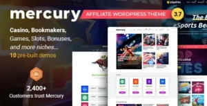 Mercury - Affiliate WordPress Theme 3.9.12 [Latest Version]