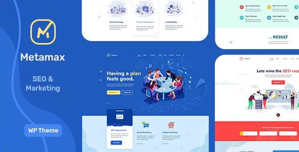 MetaMax – SEO and Marketing WordPress Theme [95% OFF]