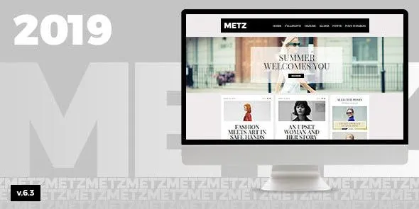 Metz – A Fashioned Editorial Magazine Theme 95% OFF
