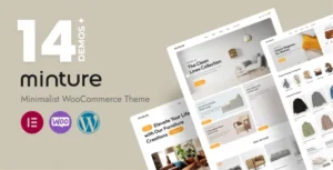 Miniture - Minimalist WooCommerce Theme 95% OFF