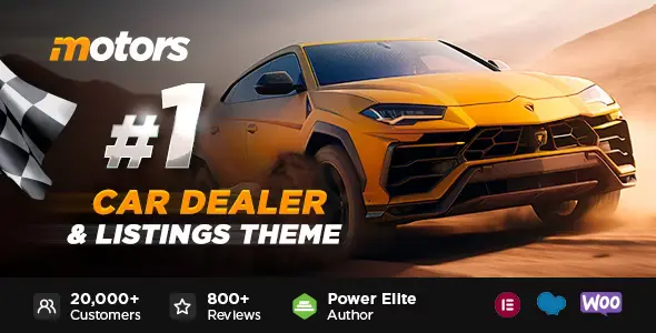 Motors – Car Dealer, Rental & Listing WordPress theme [95% OFF]