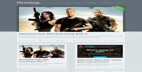 MyThemeShop Chronology WordPress Theme [95% OFF]