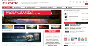 MyThemeShop Clock WordPress Theme [95% OFF]