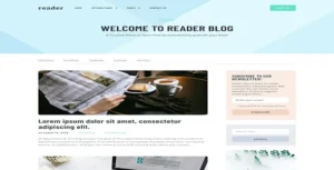 MyThemeShop Reader WordPress Theme [95% OFF]