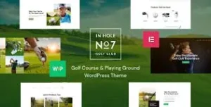 N7 | Golf Club & Course Sports & Events WordPress Theme 95% OFF