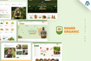 Namm - Grocery Shop WordPress Theme 95% OFF