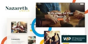 Nazareth – Church & Religion WordPress Theme 95% OFF