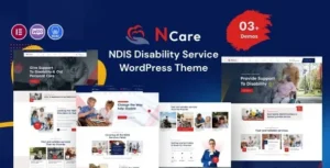 Ncare NDIS Disability Service WordPress Theme 95% OFF
