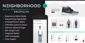 Neighborhood – Responsive Multi-Purpose Shop Theme [95% OFF]