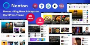 Neoton - News Magazine WordPress Theme 95% OFF