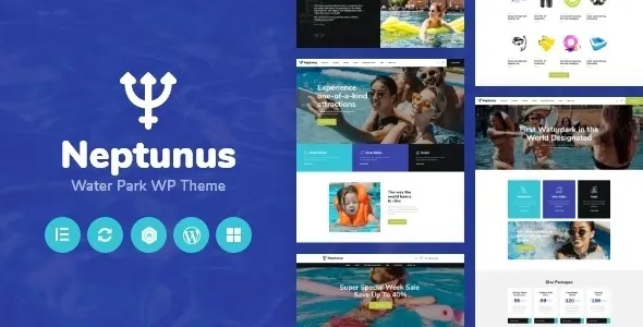 Neptunus – Water & Amusement Park WordPress Theme 95% OFF