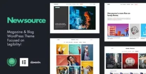 Newsource – Multi-Concept Blog Magazine Theme 95% OFF