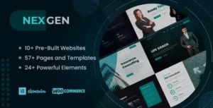 Nexgen – Consulting and Business WordPress Theme [95% OFF]