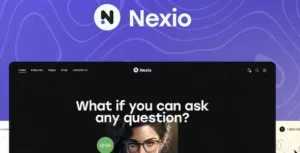 Nexio - Digital Creative Agency WordPress Theme + AI 95% OFF