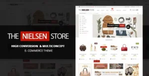 Nielsen E-commerce WordPress Theme [95% OFF]