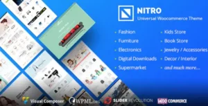 Nitro Universal WooCommerce Theme from ecommerce experts [95% OFF]