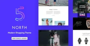 North – Responsive WooCommerce Theme [95% OFF]