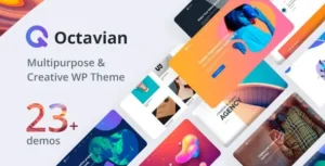 Octavian - Creative Multipurpose WordPress Theme 95% OFF