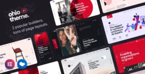 Ohio – Creative Portfolio & Agency WordPress Theme [95% OFF]