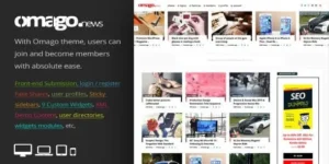 Omago News – Wordpress Theme | 95% OFF