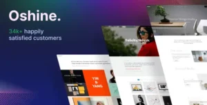 Oshine – Multipurpose Creative WordPress Theme [95% OFF]