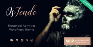 OsTende - School of Arts & Theater WordPress Theme 95% OFF