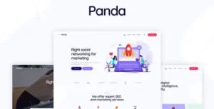 Panda – Creative Marketing Agency & SEO Theme 95% OFF