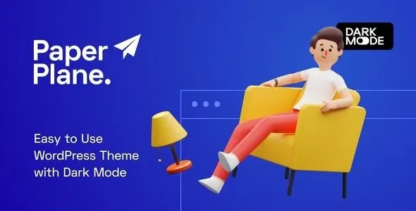 Paper Plane – Creative Parallax WordPress Blog Theme 95% OFF
