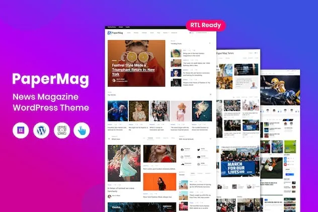 PaperMag – News Magazine WordPress Theme 95% OFF