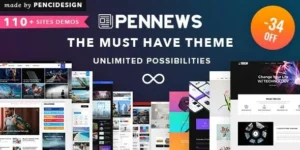 PenNews - Multi-Purpose AMP WordPress Theme 95% OFF