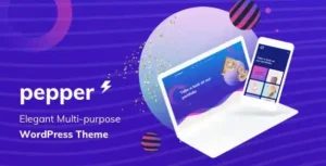 Pepper – Elegent Multi Purpose WordPress Theme [95% OFF]