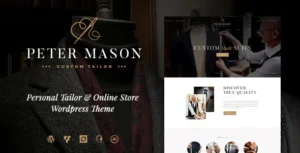 Peter Mason – Custom Tailoring and Clothing Store Theme 95% OFF