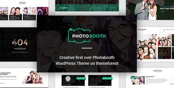 PhotoBooth 1.0 – Photography Portfolio WordPress Theme [95% Off]