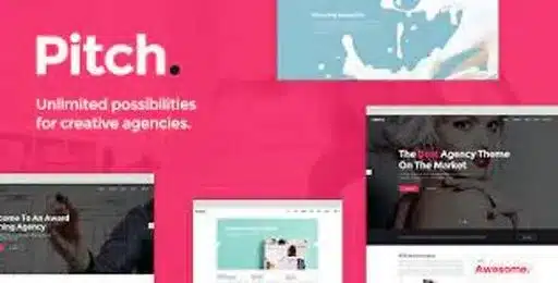 Pitch – A Theme for Freelancers and Agencies [95% OFF]