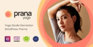 Prana Yoga - Fitness Theme for Elementor 95% OFF