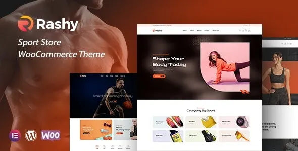 Rashy – Sport Store WooCommerce Theme 95% OFF